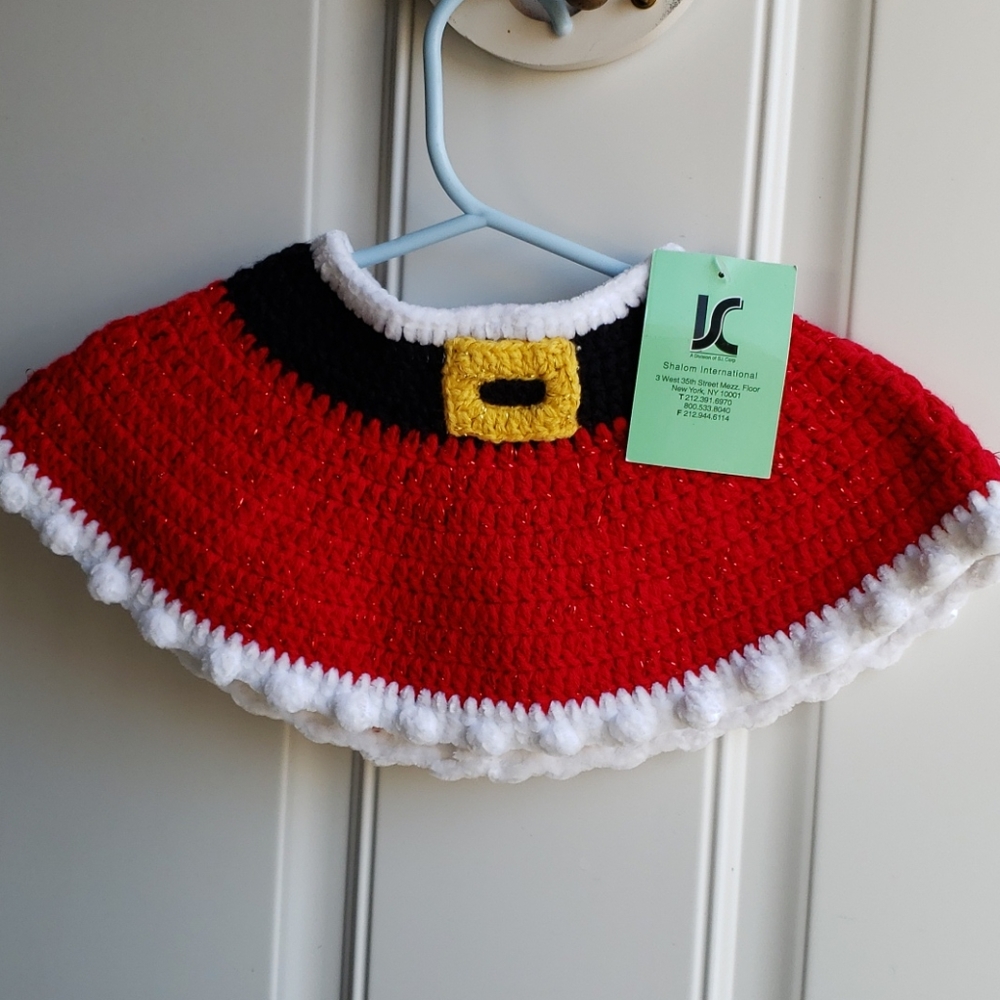 Christmas crochet skirt